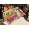 Y1241 - Coussin Suzani - 30x50 cm - Jaune-Fushia - QUOTE COPENHAGEN
