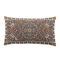 COUSSIN EMALIE - MARRON - COTON - 60x35 cm - BLOOMINGVILLE