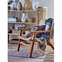 COUSSIN CHINON - MARRON - COTON - 45x45 cm - BLOOMINGVILLE