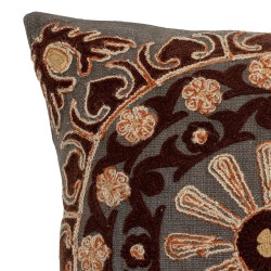 COUSSIN CHINON - MARRON - COTON - 45x45 cm - BLOOMINGVILLE