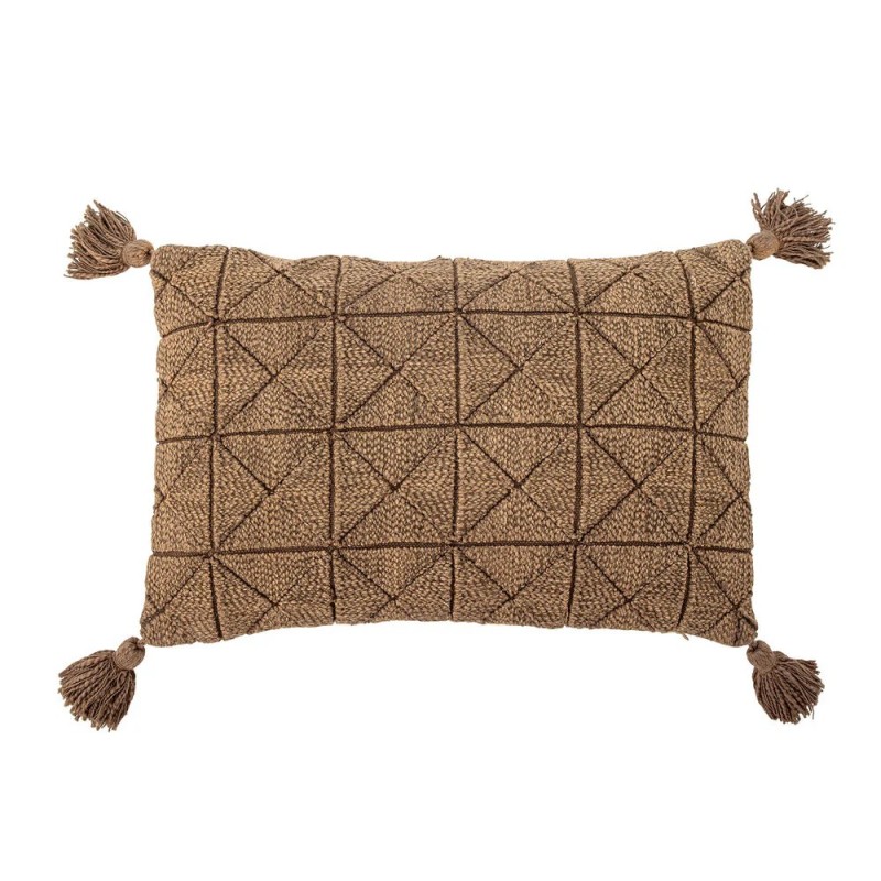 COUSSIN AUNA - COTON - MARRON - 45x30 cm - BLOOMINGVILLE