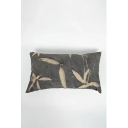 COUSSIN BLOEM - NOIR - 40 x 70 cm - OLSSON & JENSEN