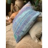 Y2369 - Coussin Fine Q 50x50 cm - Bleu-Turquoise-Rose -Violet - QUOTE COPENHAGEN