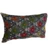 Y2898 - Coussin Suzani 30x50 cm - Gris-vert-rouge orange - QUOTE COPENHAGEN