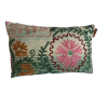 Y2822 - Coussin Suzani 30x50 cm- Vert-Rose-Marron - QUOTE COPENHAGEN