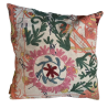 Y3005 - Coussin Suzani 50x50 cm - Beige-Rose-Vert - QUOTE COPENHAGEN