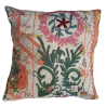 Y3005 - Coussin Suzani 50x50 cm - Beige-Rose-Vert - QUOTE COPENHAGEN