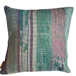 Y2378 - Coussin Fine Q - 50x50 cm - VERTE - QUOTE COPENHAGEN