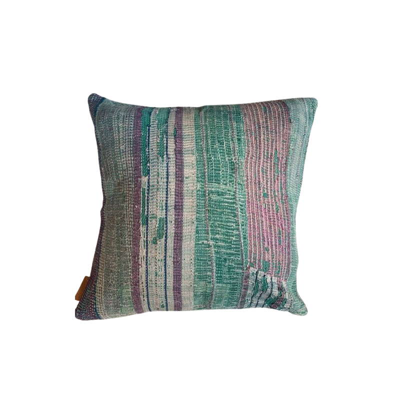 Y2378 - Coussin Fine Q - 50x50 cm - VERTE - QUOTE COPENHAGEN