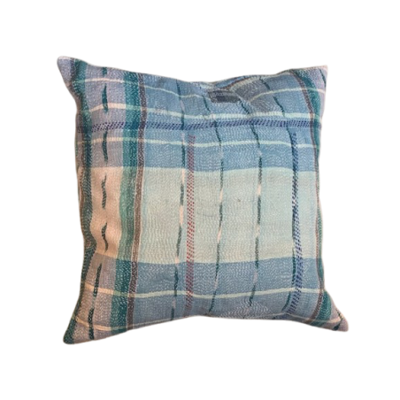 Y2385 - Coussin Fine Q 50x50 cm - Bleu-Turquoise - QUOTE COPENHAGEN