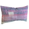 Y1421- Coussin Fine Q - 30x50 cm - Rose-Violet-Bleu - QUOTE COPENHAGEN