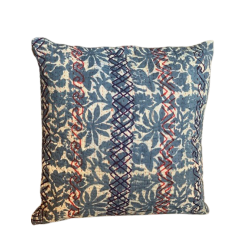 TXP3830201 - Coussin Vintage pearl - BLEU - 50x50 cm -QUOTE COPENHAGEN