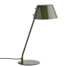 LAMPE DE BUREAU EMAILLEE - VERT FONCE - H.48cm - MADAM STOLTZ