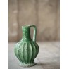 PETIT VASE AVEC POIGNEE LUZ - EMAILLE VERT CLAIR - NOORI