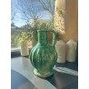 PETIT VASE AVEC POIGNEE LUZ - EMAILLE VERT CLAIR - NOORI