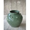 GRAND VASE MONG - EMAILLE VERT - NOORI