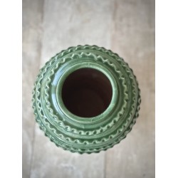 GRAND VASE DURI - EMAILLE VERT - NOORI