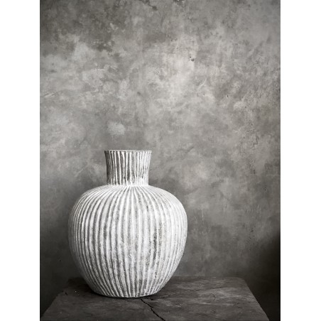 VASE DAWA - BLANC - NOORI