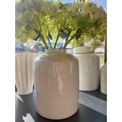 GRAND POT BONNE AVEC COUVERCLE LARGE- CRAQUELIN BLC CASSE - NOORI