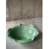 GRANDE ASSIETTE RONDE NIME - EMAILLEE VERTE - NOORI
