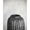VASE ARWA - D.20xH.40cm - BLACK ANTIQUE - NOORI