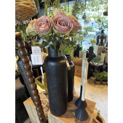 VASE DAFNE - LARGE - BLACK ANTIQUE - NOORI