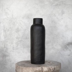 VASE DAFNE - SMALL - BLACK ANTIQUE - NOORI