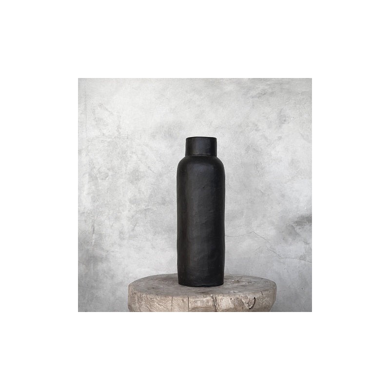 VASE DAFNE - SMALL - BLACK ANTIQUE - NOORI