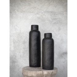 VASE DAFNE - SMALL - BLACK ANTIQUE - NOORI