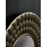 MATAHARI MIROIR MURAL ROND - LAITON ANTIQUE DORE - NOORI
