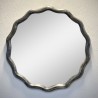PETIT MIROIR ROND SERO - D.61x4 cm - NOIR ANTIQUE - NOORI
