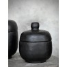 BOITE RONDE AVEC COUVERCLE - PEGO - SMALL - BLACK ANTIQUE - NOORI