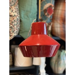 SUSPENSION EMAILLEE - BORDEAUX - MADAM STOLTZ