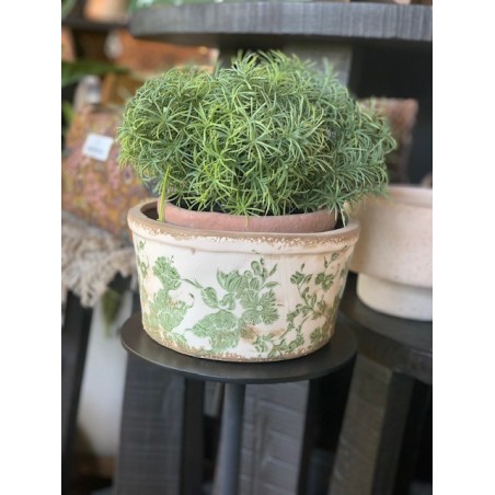 POT VICTORIA - M - BLANC ET VERT - AFFARI OF SWEEDEN