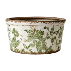 POT VICTORIA - M - BLANC ET VERT - AFFARI OF SWEEDEN