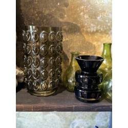 VASE BAL - VERRE VERT - D.14xH.23 cm - OPJET