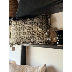 COUSSIN PRINT FLEURI DELHI KAKI - 40x60 cm - OPJET