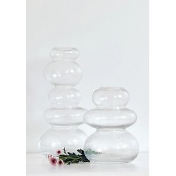 VASE ZEN TRANSPARENT - SMALL - L.10,5xH.8,5cm - OPJET
