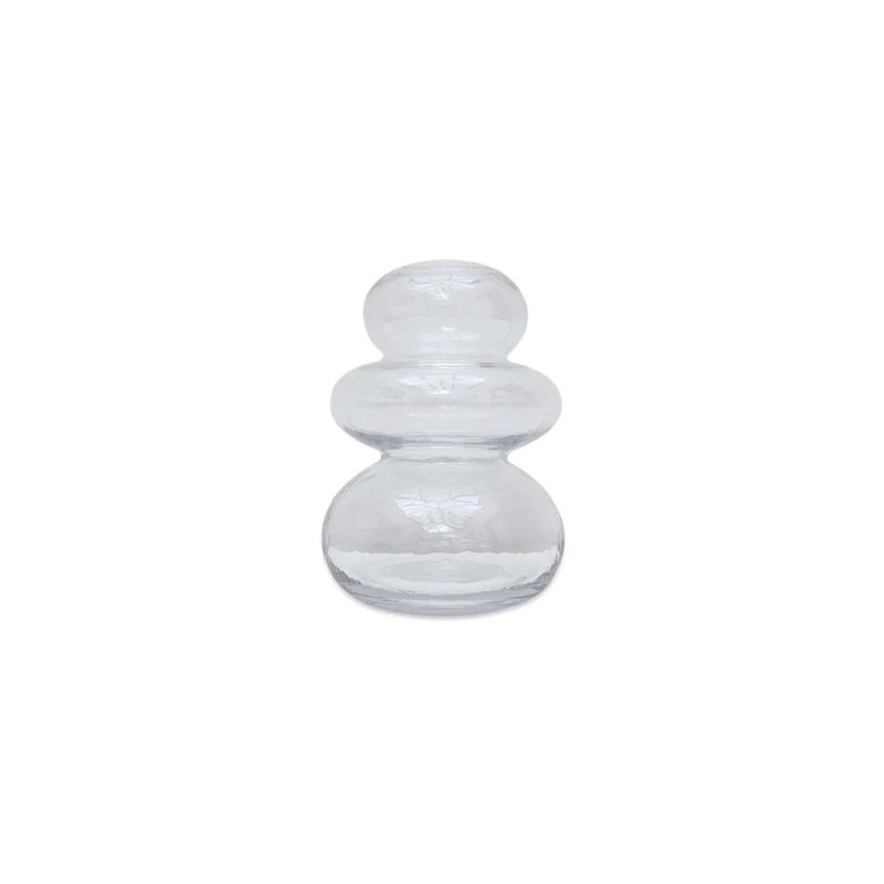 VASE ZEN TRANSPARENT - SMALL - L.10,5xH.8,5cm - OPJET