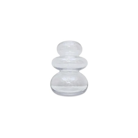 VASE ZEN TRANSPARENT - SMALL - L.10,5xH.8,5cm - OPJET