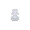 VASE ZEN TRANSPARENT - SMALL - L.10,5xH.8,5cm - OPJET