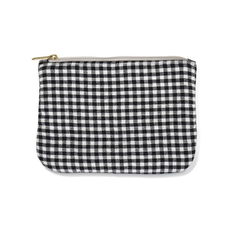TROUSSE BRIGITTE VICHY - NOIRE - 17x12 cm - OPJET