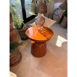 BOUT DE CANAPE BIBI BRUN - D.40xH.43cm - OPJET