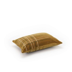 COUSSIN HENRY VELOURS BRODE - DORE - 40x55 cm - ELITIS