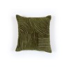 COUSSIN EDMOND LIERRE VERT - LIN & COTON BRODE - 50x50cm - ELITIS