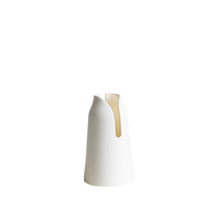 LAMPE A POSER COL - MINI VERSION EU - BLANC BRILLANT - CHAROLLES