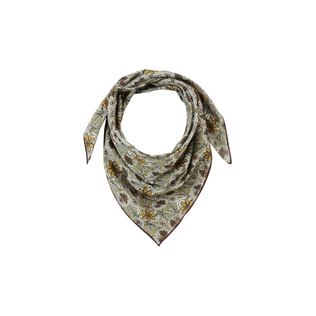 PETIT FOULARD - BIJOU JADE - 60x60cm - GABRIELLE