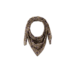 PETIT FOULARD - BIJOU TOPAZE - 60x60cm - GABRIELLE