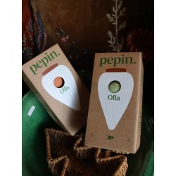 Olla - Rayé vert et vert - Pepin.