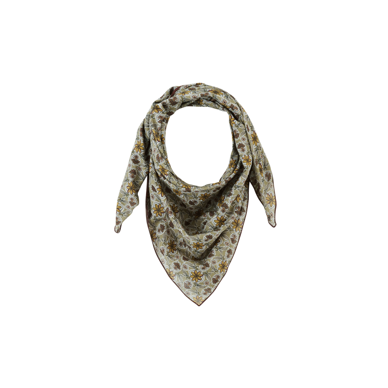 FOULARD - BIJOU JADE - 1x1m - GABRIELLE